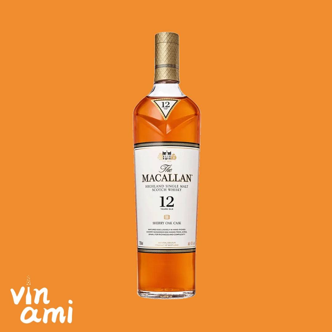 The Macallan 12年 SHERRY OAK CASK Macallan Sherry Oak Cask 12 Year Old Single Malt Scotch