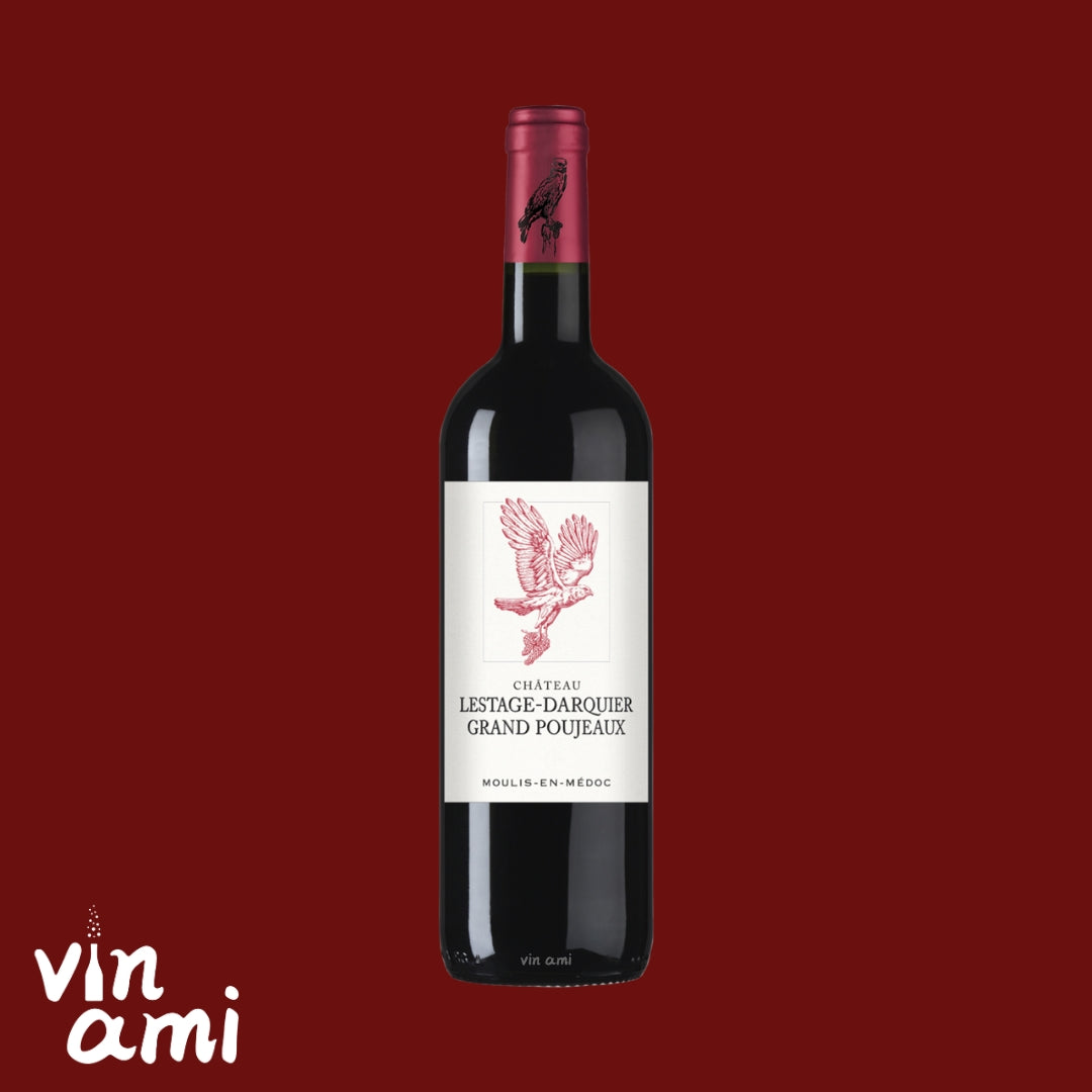 Chateau Lestage Darquier Grand Poujeaux Bordeaux 2022