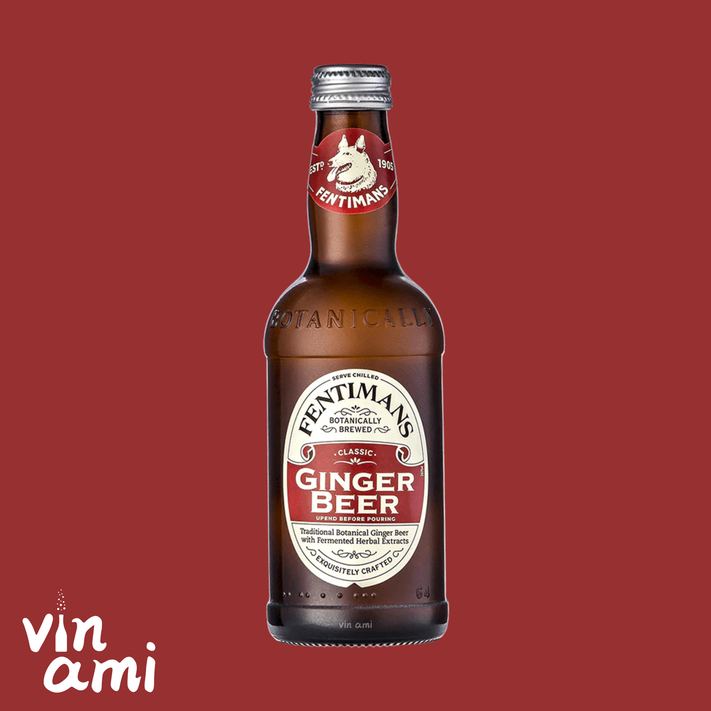 Fentimans Ginger Beer 275mL (4 Pack)