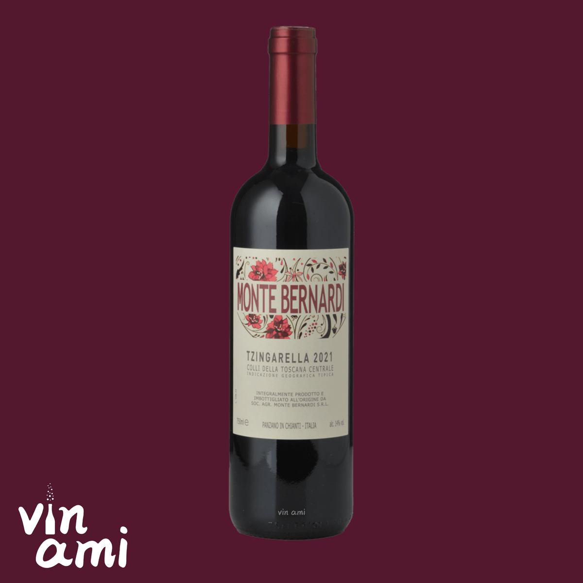 Monte Bernardi 'Tzingarella' Super Tuscan