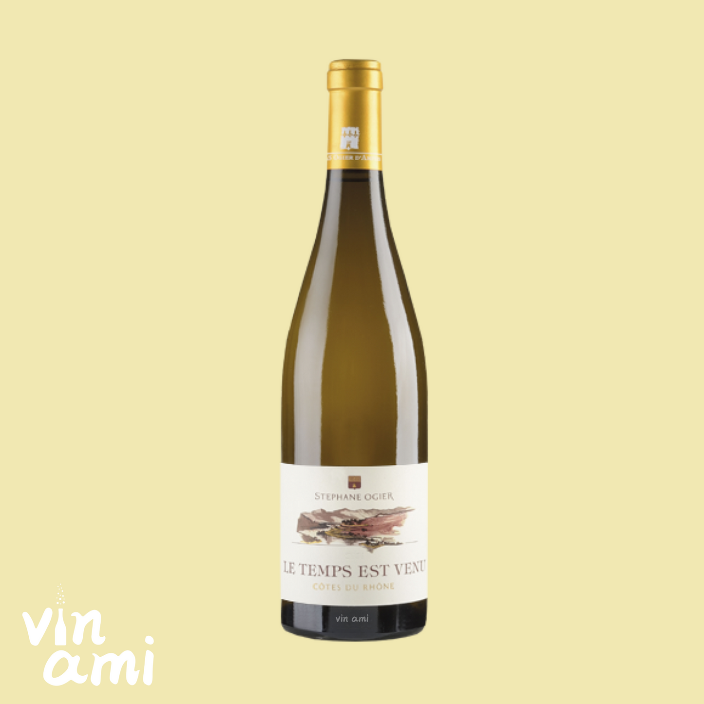 Stephane Ogier 'Le Temps est Venu' Cotes-du-Rhone Blanc