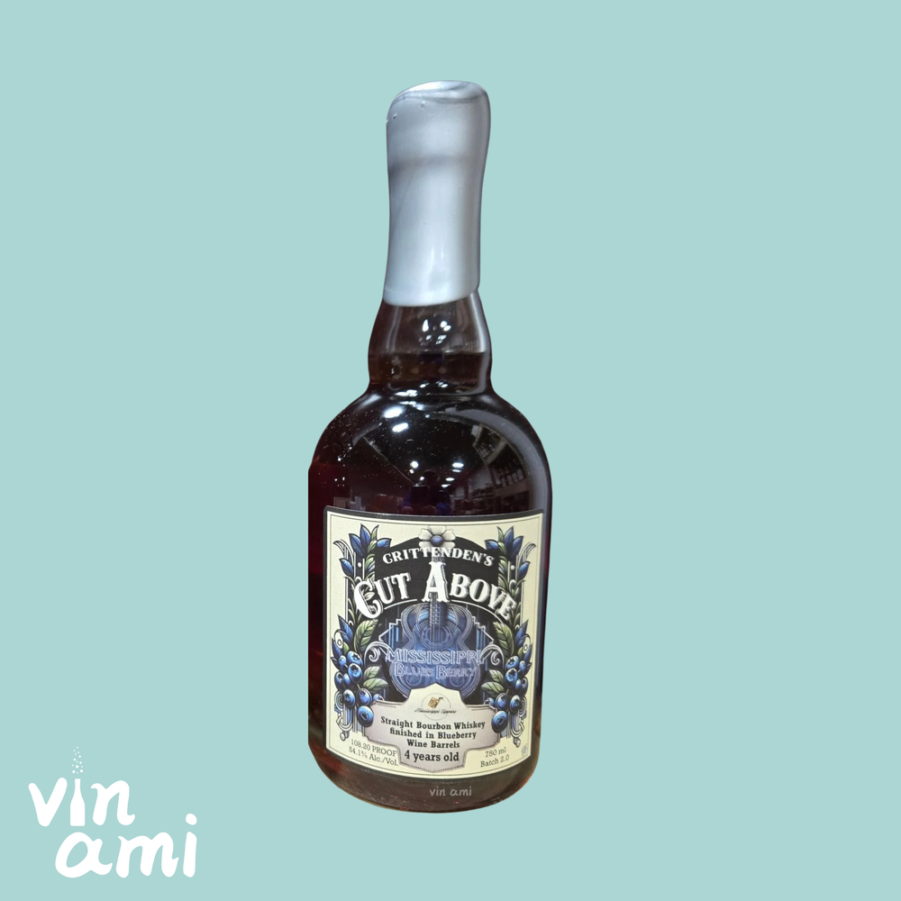 Crittenden's Cut Above 4 year 'Mississippi Blues Berry' Bourbon 750mL