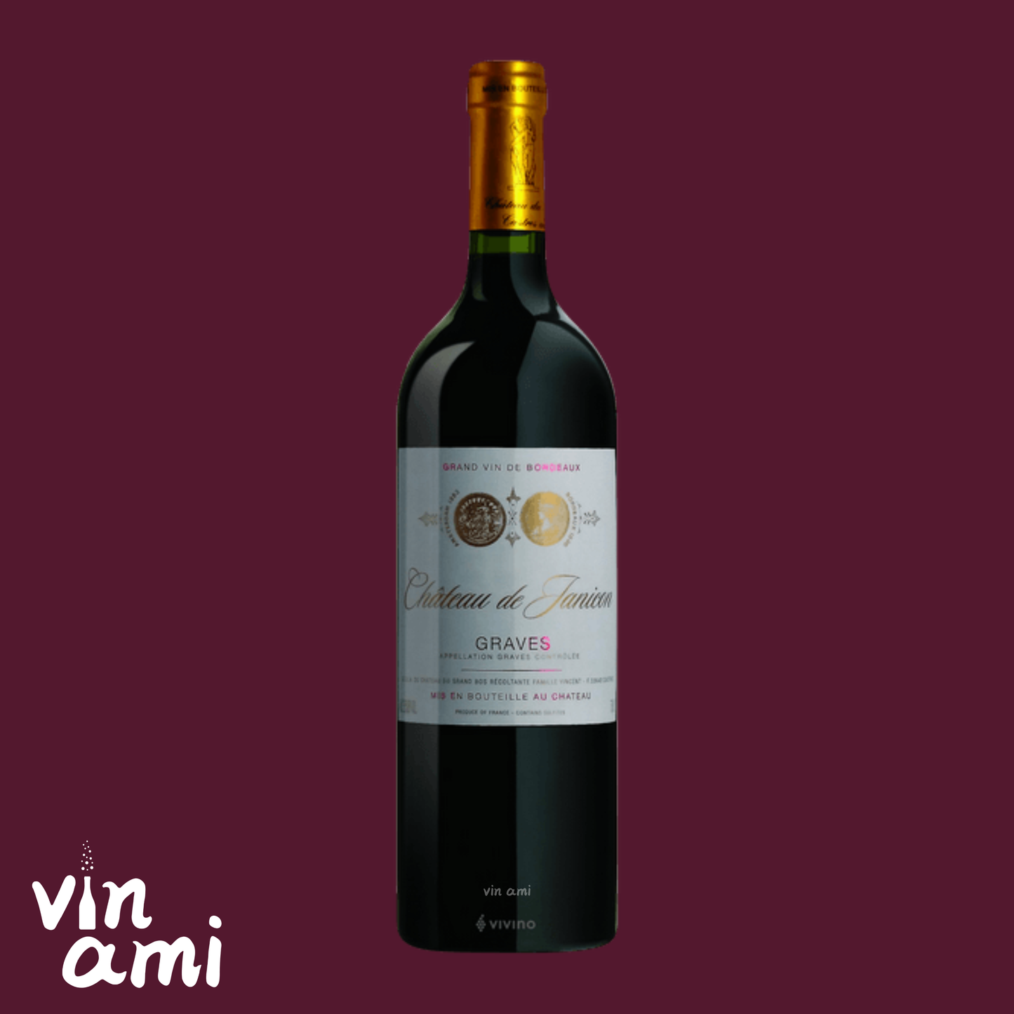 Grand Vin De Bordeaux Chateau de Janicon 'Graves' 2022