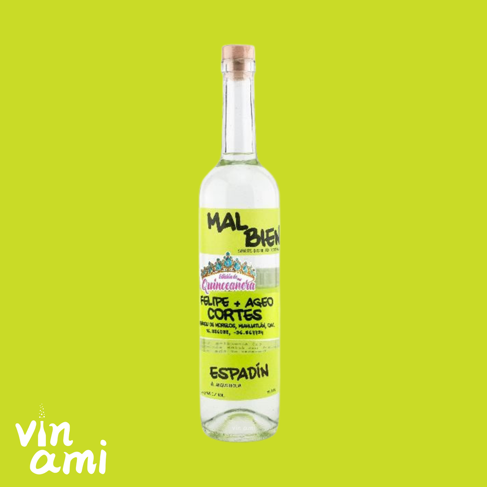 Mal Bien Cortes 'Quinceanera' Espadin Mezcal 750mL