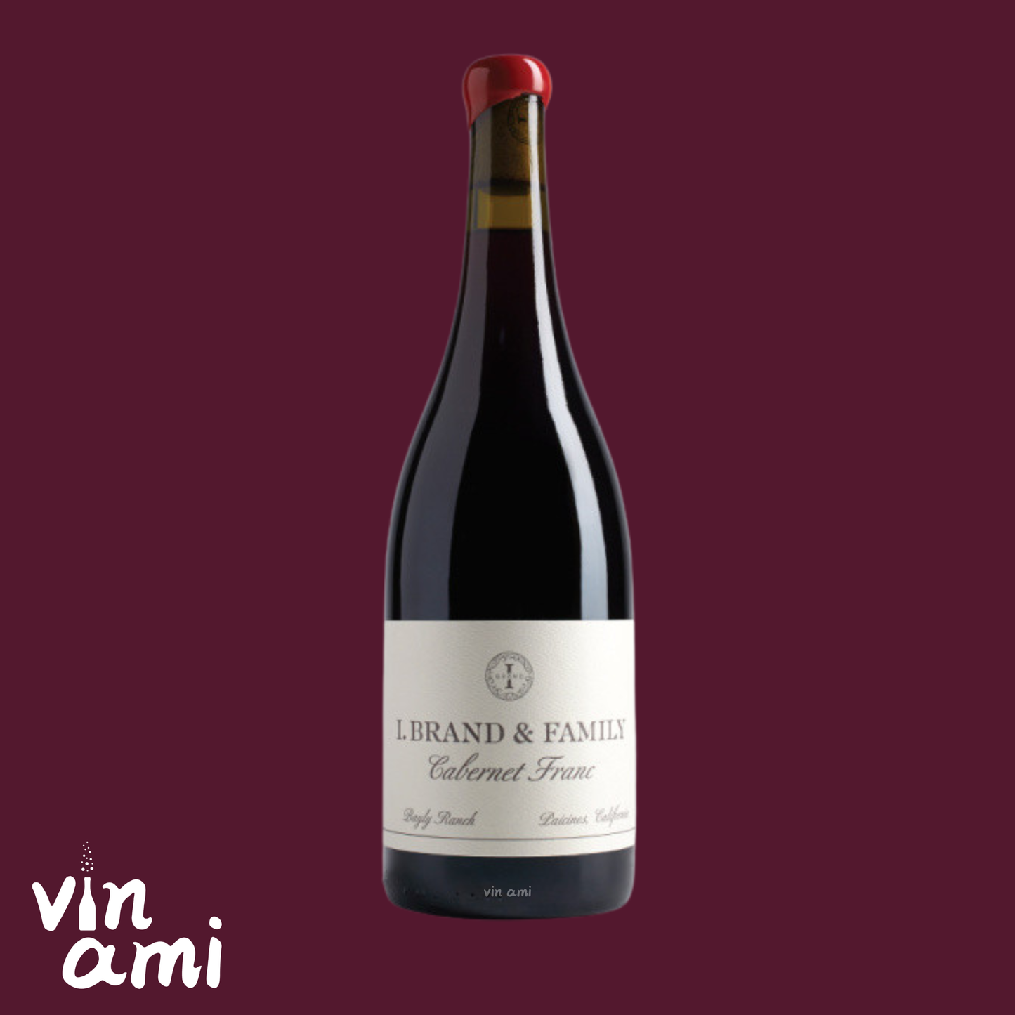 I. Brand & Family Cabernet Franc Cienega Valley 2023
