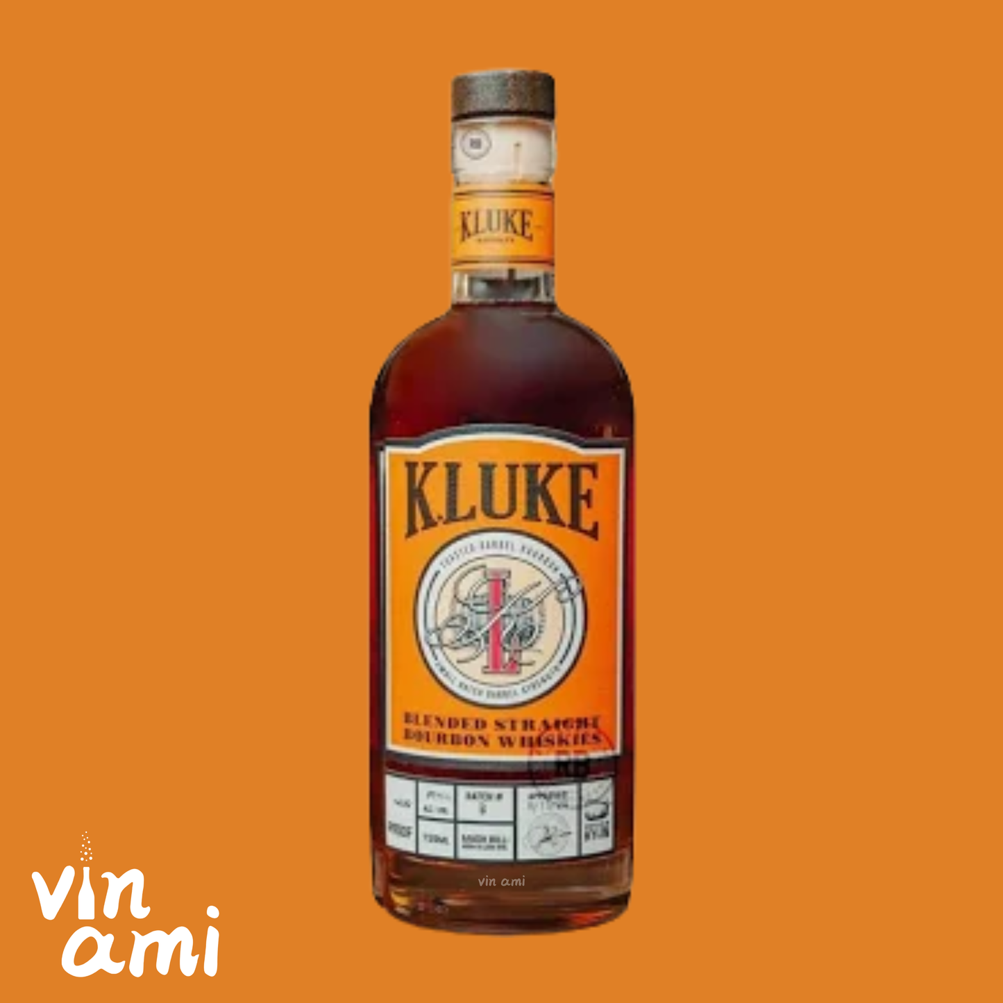 K Luke Batch 5 Blended Straight Bourbon Whiskies 750ML