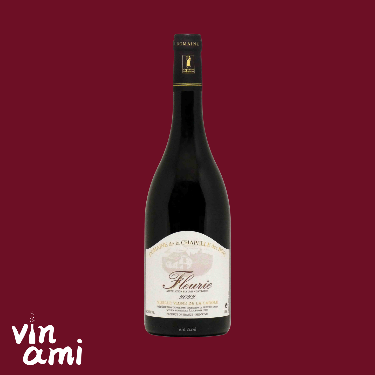 Domaine de la Chapelle des Bois Fleurie 'Vieille Vigne de la Cadole' 2023