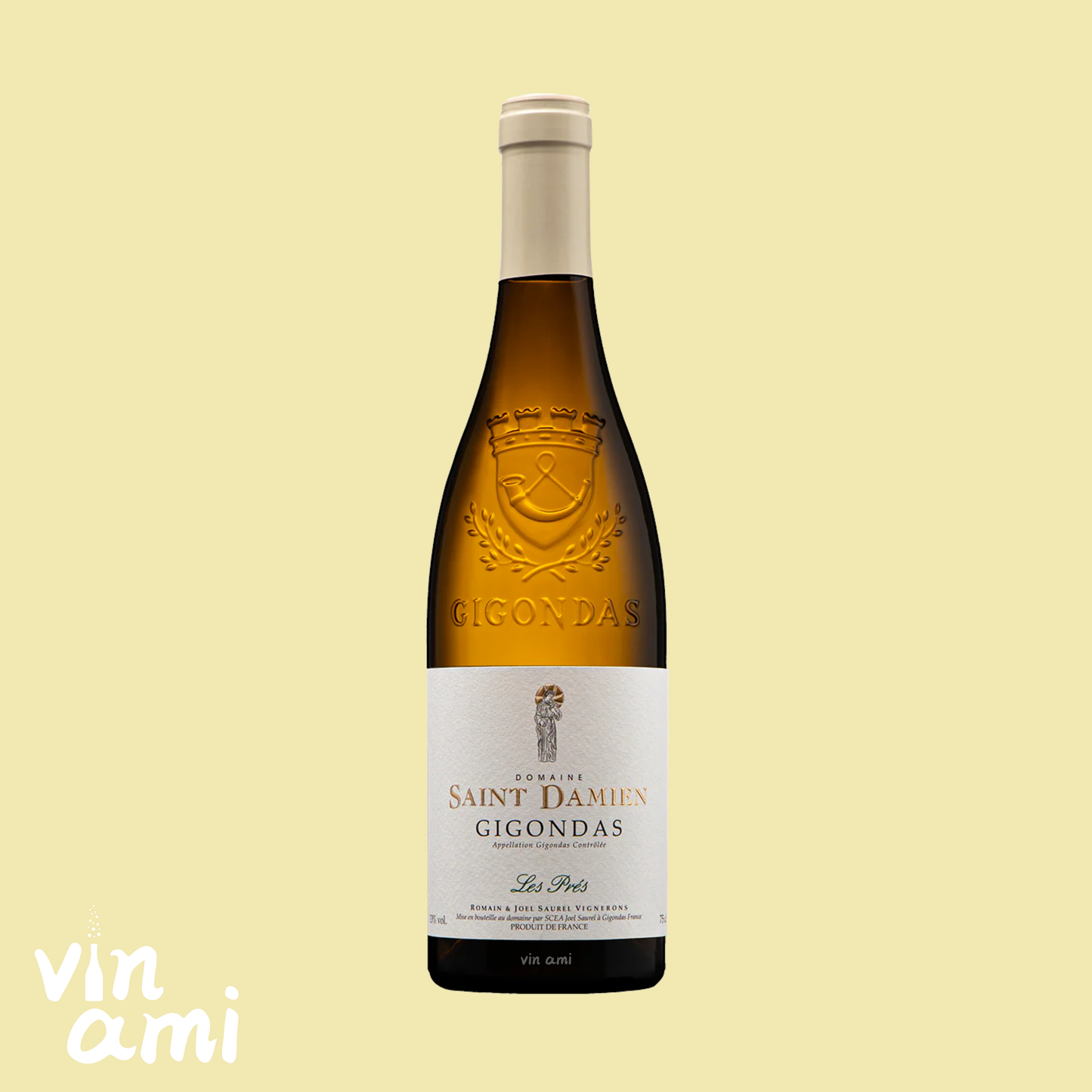 Domaine Saint Damien 'Les Pres' Gigondas Blanc 2024
