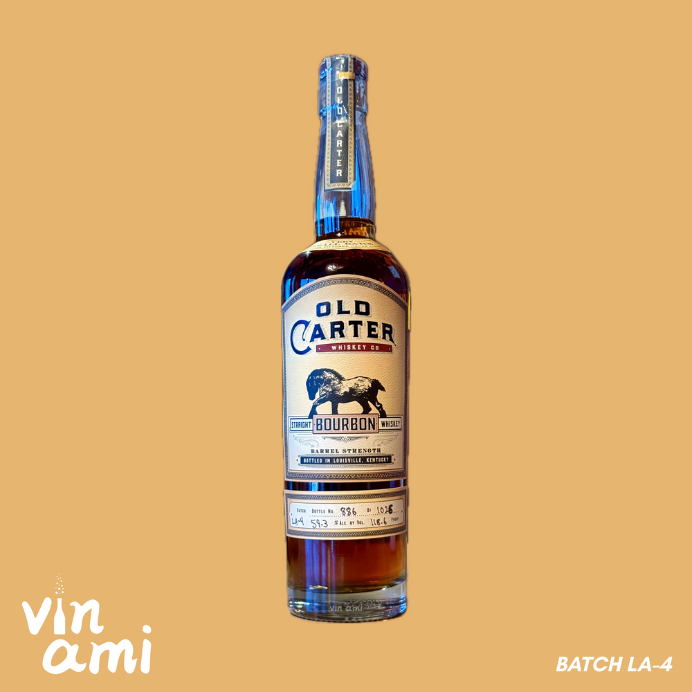 Old Carter Whiskey Batch LA-4 VSB 750mL