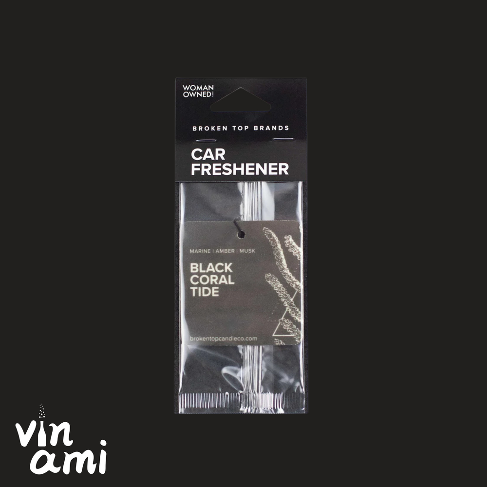 Broken Top Brands - Black Coral Tide Car Freshener